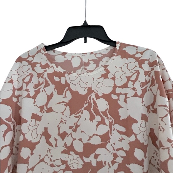 Floral Print Women's Elegant Long Sleeve Blouse - Picture 5 of 8